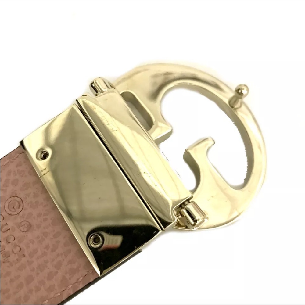 SOLD‼️GUCCI GG Logo 75cm Women's Belt - Picture 4 of 13
